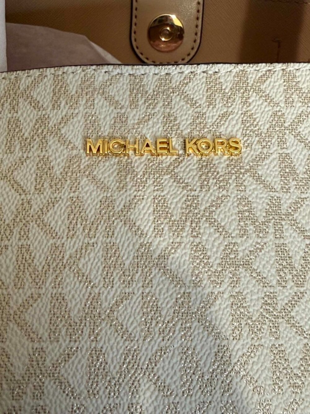 ❤️Michael Kors Large Logo-Print Canvas Tote❤️ - Picture 13 of 16